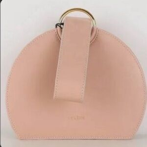 Polène numéro Six Small Leather Handle Bag